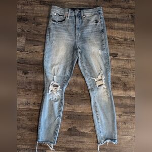 Gap Distressed True Skinny Jean